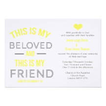 Invitación moderna del boda de la escritura