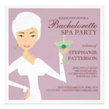 Invitación moderna del fiesta del balneario de Bac