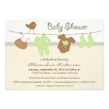 Invitación neutral de la fiesta de bienvenida al b