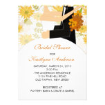 Invitación nupcial de la ducha de la novia del gir