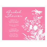 Invitación nupcial de la ducha del Wildflower