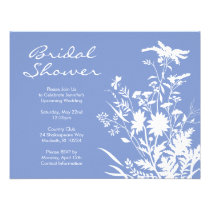Invitación nupcial de la ducha del Wildflower invitaciones