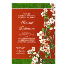 invitación nupcial elegante de la ducha