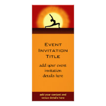 Invitación o invitación de la salida del sol de la