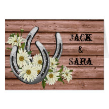 Invitación occidental del boda (tarjetas de felici