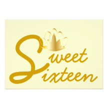 Invitación-Personalizar de marfil del dulce diecis