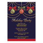 Invitación plana de la celebración de días festivo