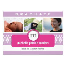 Invitación profunda del graduado del renacimiento 