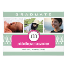 Invitación profunda del graduado del renacimiento 