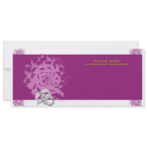 invitación púrpura invitaciones