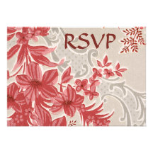 Invitación rayada RSVP del papel pintado del vinta