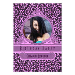 Invitación rococó SWEETSIXTEEN del ~ VI del PARTE 