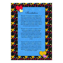 Invitación romántica