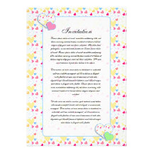 Invitación romántica