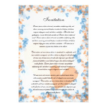 Invitación romántica del corazón