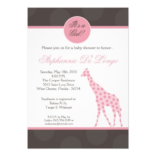 invitación rosada de la fiesta de bienvenida al be