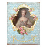 Invitación rosada joven de los rosas de la reina M
