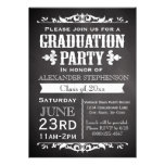 Invitación rústica de la fiesta de graduación de l