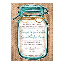 Invitación rústica del boda de la arpillera del ta