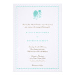 Invitación simple del boda de la elegancia de la d