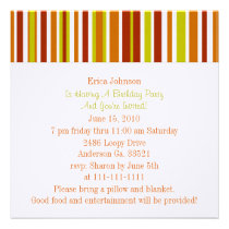 Invitación sonriente del fiesta de la sol invitaciones