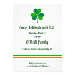Invitación temática irlandesa