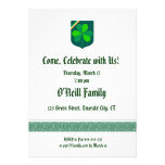 Invitación temática irlandesa
