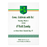 Invitación temática irlandesa