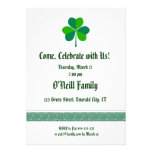 Invitación temática irlandesa