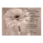 Invitación teñida rosa de la cena del ensayo de la