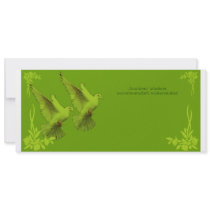 invitación verde invitaciones