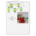 Invitación w/lanterns de la adopción felicitación