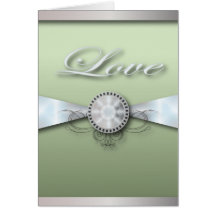Invitación y favor elegantes del boda de la verde  felicitacion 