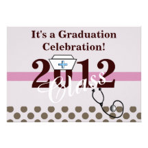 Invitaciones 2012 de la fiesta de graduación de la anuncio personalizado