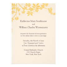 Invitaciones anaranjadas y de marfil del boda comunicados personales 