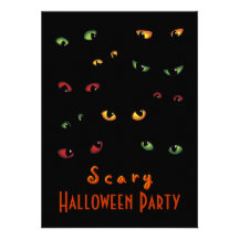 Invitaciones asustadizas del fiesta de Halloween d Comunicados