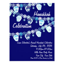 Invitaciones azules y blancas de la celebración de invitacion personalizada