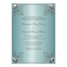 Invitaciones blancas azules del boda del trullo comunicado personal  