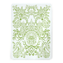 Invitaciones caprichosas verdes del boda del pájar comunicado personalizado