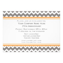 Invitaciones corporativas de la fiesta de aniversa anuncio