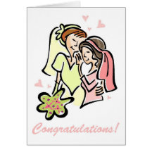 Invitaciones de boda gay lesbianas - espacio en bl felicitacion 