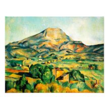 Invitaciones de Cezanne Mont Sainte-Victoire Comunicados Personalizados