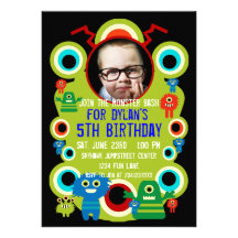 Invitaciones de encargo de la fiesta de cumpleaños anuncios personalizados