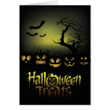 Invitaciones de Halloween Tarjeton