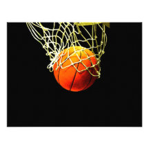 Invitaciones de la bola y de la red del baloncesto comunicado personal  