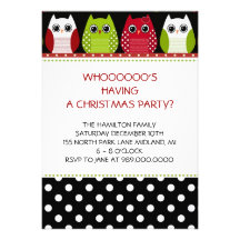 Invitaciones de la celebración de días festivos de invitación personalizada