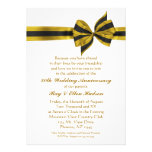 Invitaciones de la fiesta de aniversario del arco  anuncios personalizados