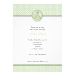 Invitaciones de la fiesta de bienvenida al bebé anuncios personalizados