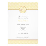 Invitaciones de la fiesta de bienvenida al bebé comunicados personales 