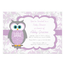 Invitaciones de la fiesta de bienvenida al bebé de anuncio personalizado